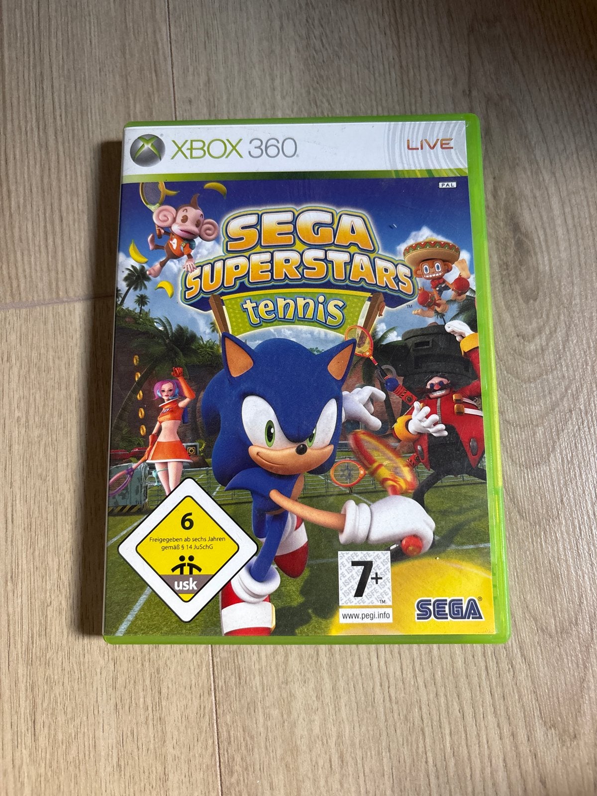 Sega Superstars Tennis Xbox 360 - Zo goed als nieuw, Spelcomputers en Games, 2 spelers, Eén computer, Ophalen of Verzenden, Zo goed als nieuw
