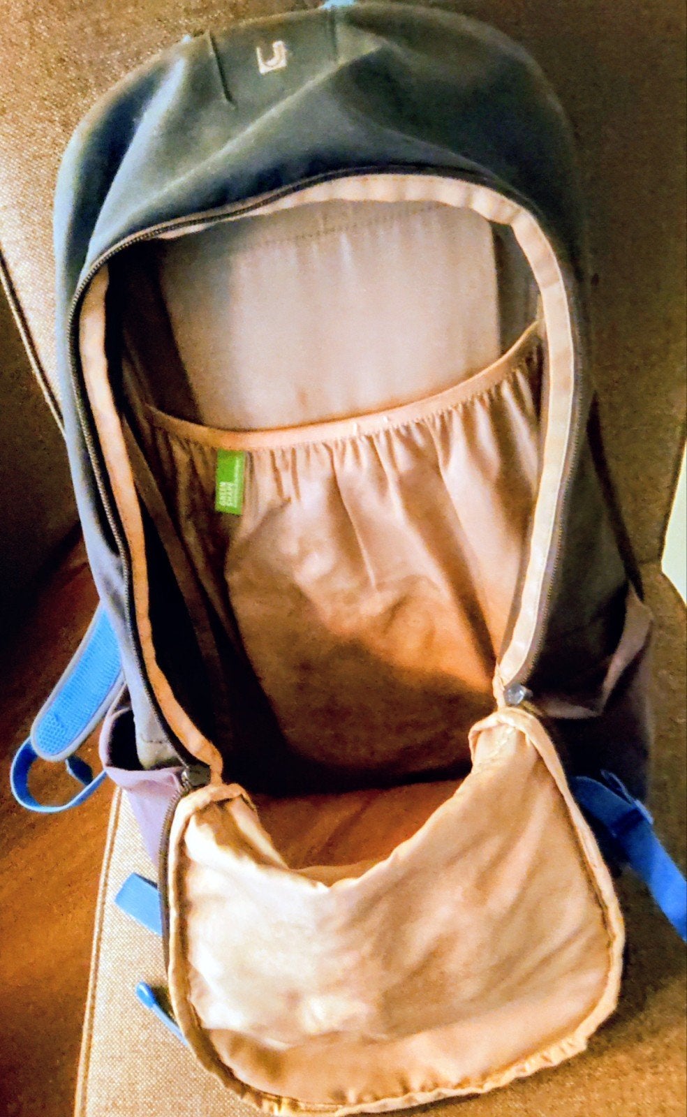 VAUDE RUGZAK BLAUW, Ophalen, Gebruikt