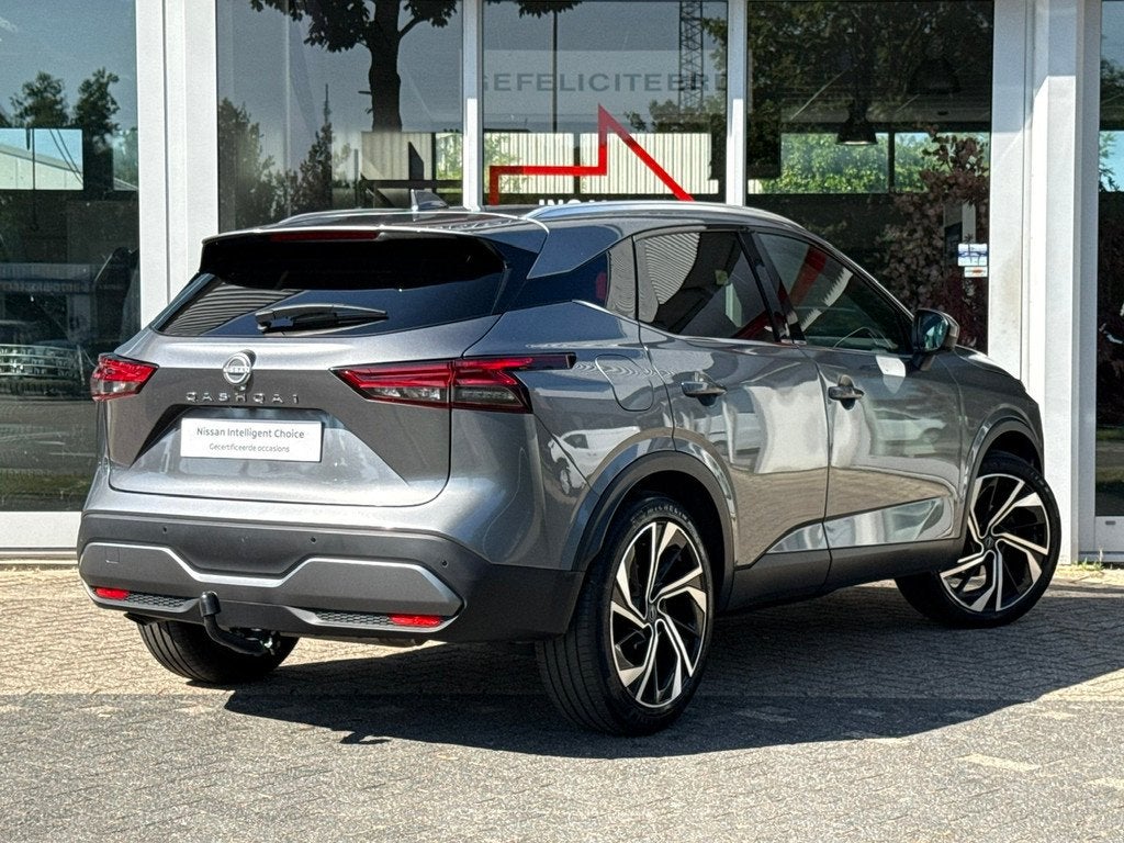NISSAN Qashqai 1.3 Mild-Hybrid 158pk Xtronic Tekna Plus | Tr, Auto's, Nissan, Automaat, Zwart, Leder, Bedrijf