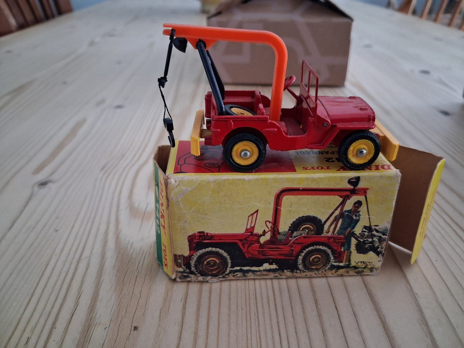 dinky Toys Jeep depannage, Ophalen of Verzenden, Auto, Dinky Toys