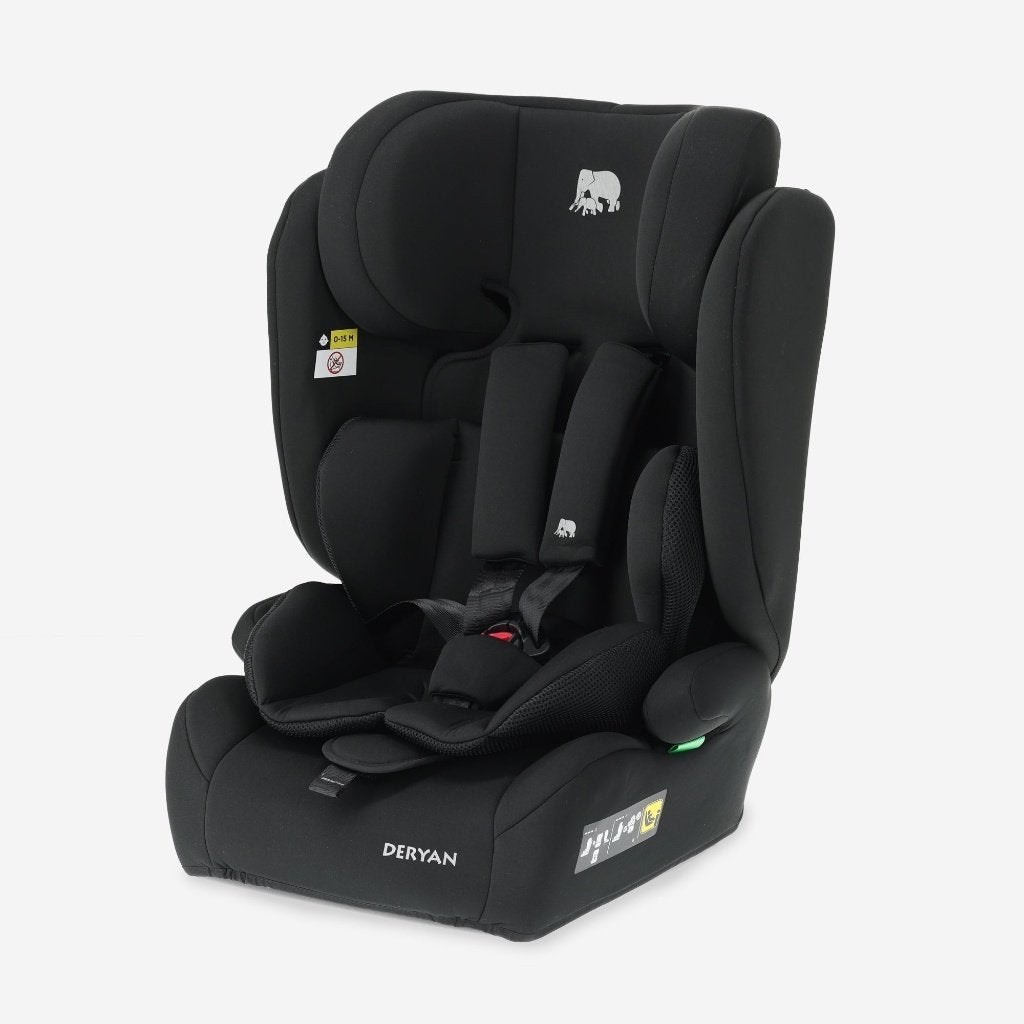 DERYAN Carter Basic zwart | i-Size 76–150 cm, Autogordel, Zo goed als nieuw, 9 t/m 36 kg, Marithaime 8, 6662 WD Elst, Nederland