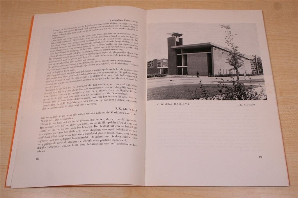 Moderne bouwkunst in Groningen [1969] — Architectuur, Boeken, Ophalen of Verzenden, Gelezen