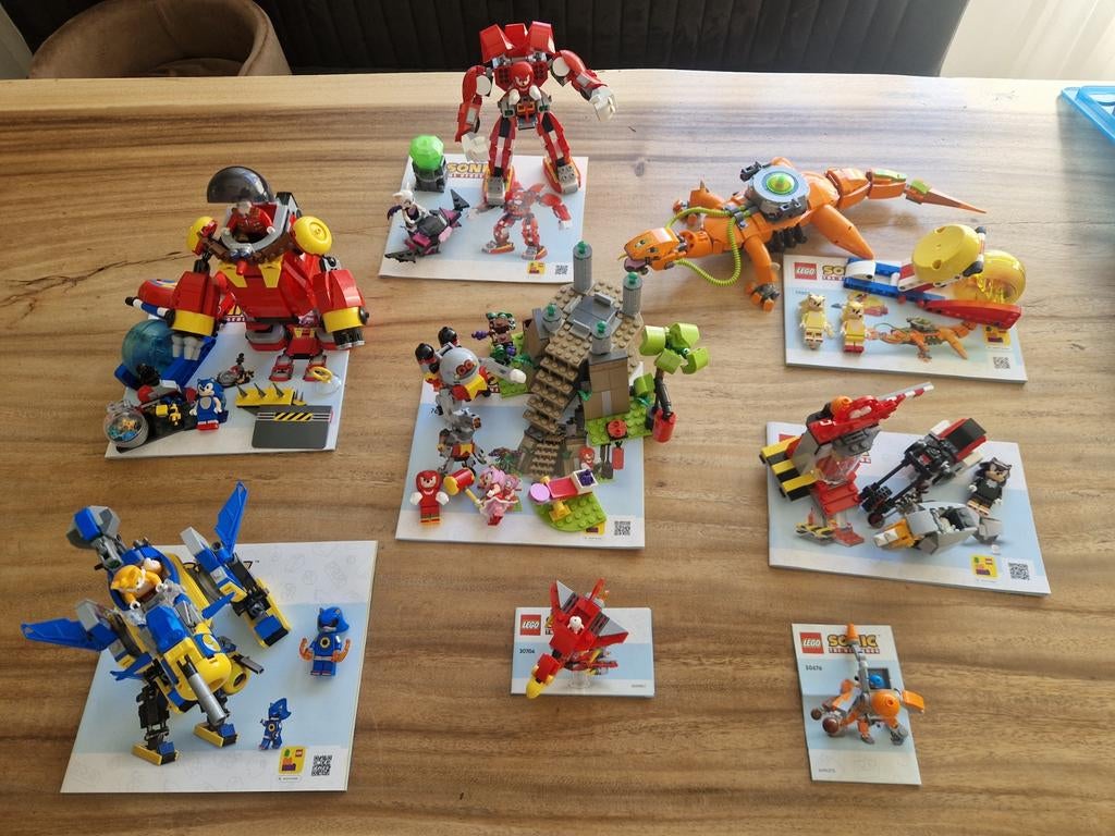 Grote collectie LEGO Sonic the Hedgehog sets, Overige thema's, Lego, Ophalen of Verzenden, Complete set