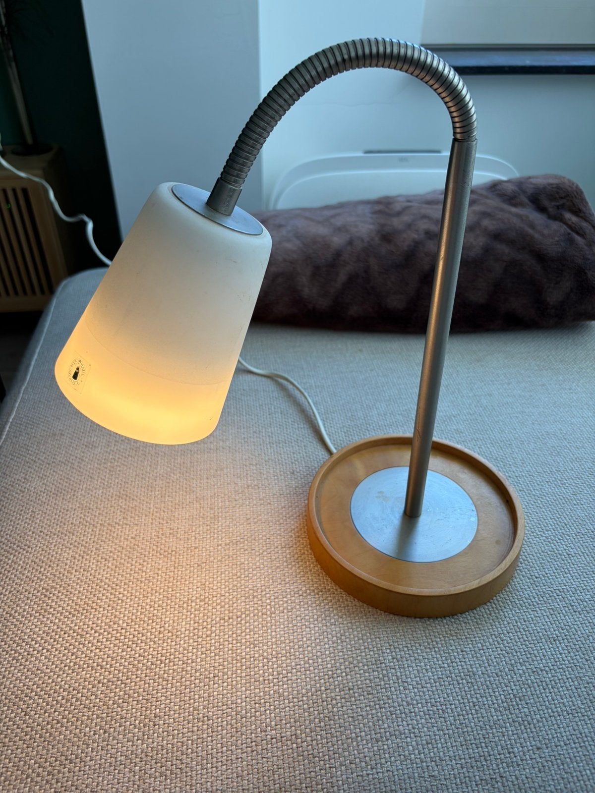 IKEA BÄSISK tafellampjaren 90 ontworpen door Wiebke Braasch., E14 (klein), Ophalen of Verzenden, Glas, IKEA