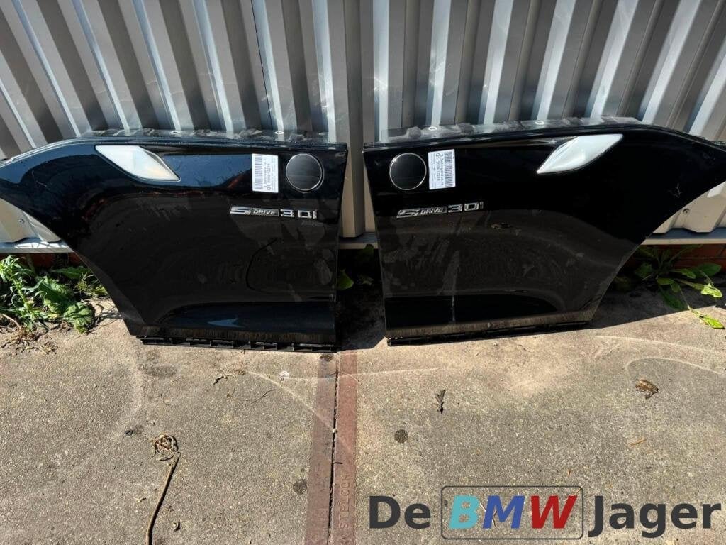 Zijscherm set zwart metallic BMW Z4 Roadster E89 41007232668, Gebruikt, Ophalen of Verzenden, BMW, BMW