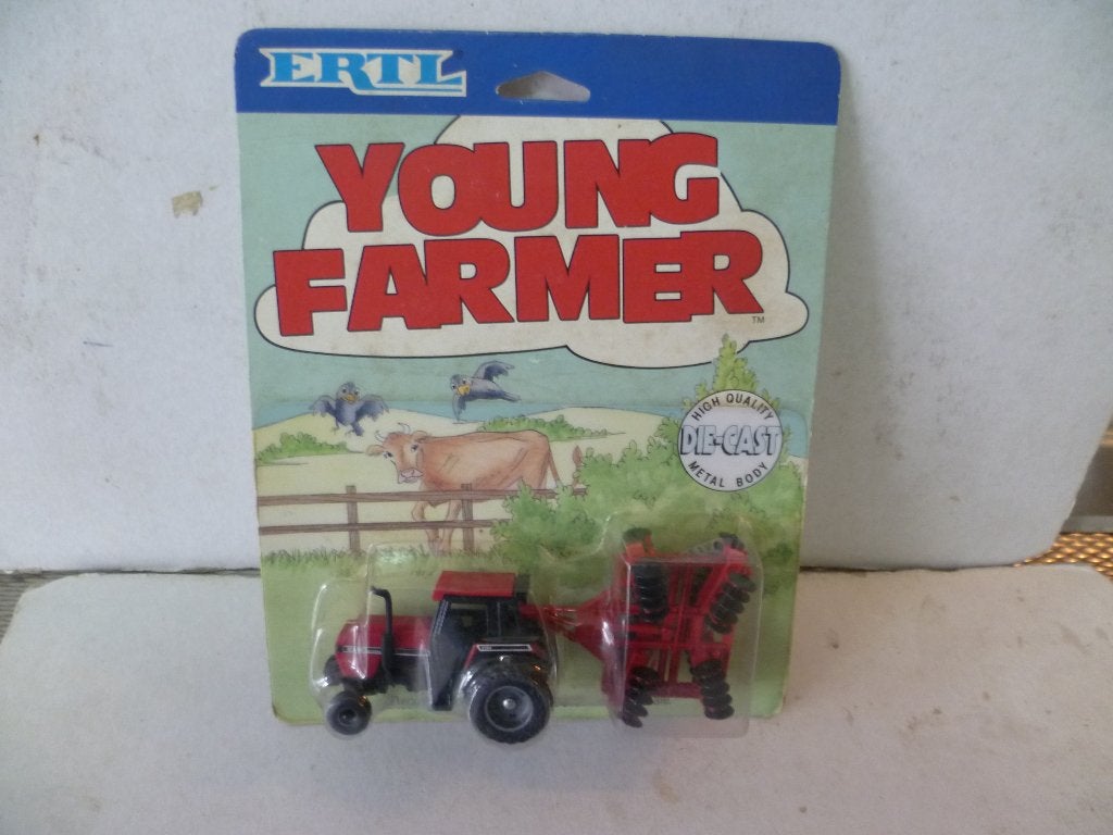Ertl 1987 Young Farmer Tractor Case International  1:64., Ophalen of Verzenden, Nieuw, Tractor of Landbouw