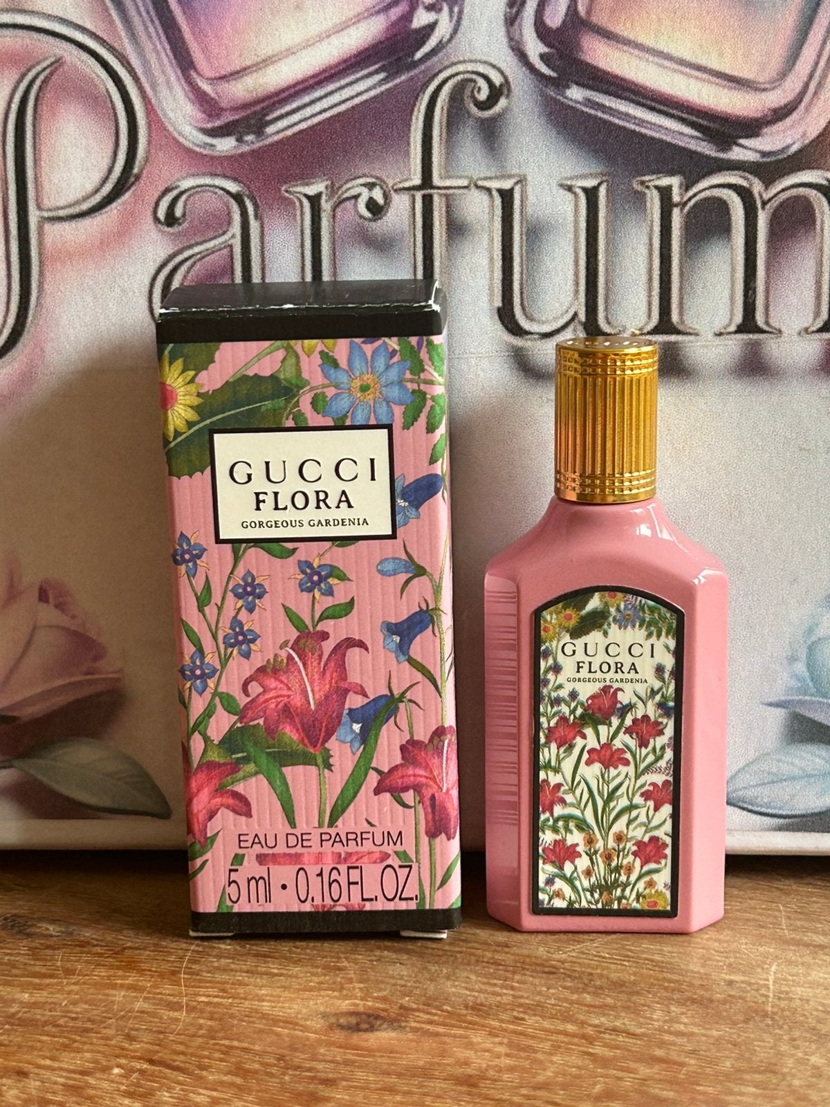 Gucci - flora gorgeous gardenia miniatuur 5ml edp, Ophalen of Verzenden, Nieuw