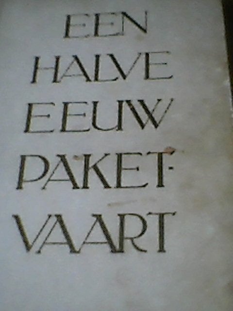 Boek: Een Halve Eeuw Paketvaart & K.P.M. in Oorlogstijd, Verzamelen, Ophalen, Gebruikt, Motorboot of Zeilboot, Boek of Tijdschrift