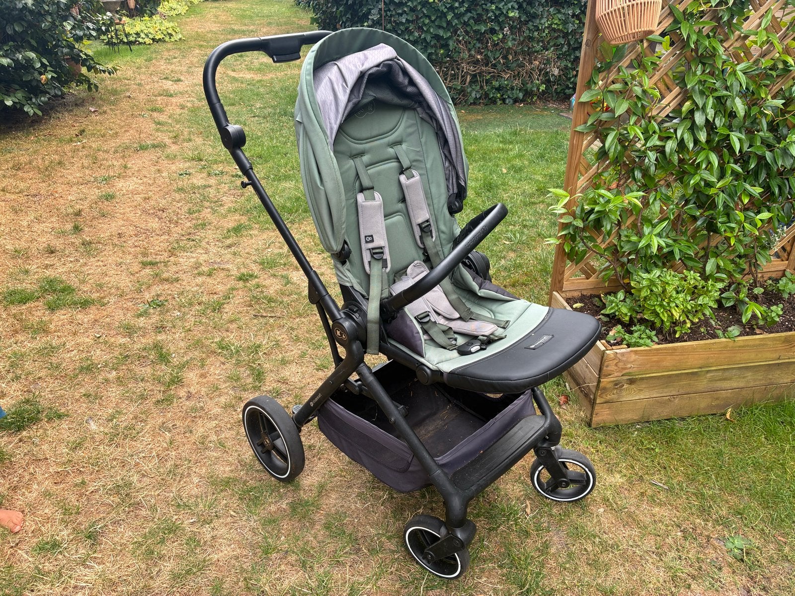 Kinderkraft Everyday Combiwagen 2-in-1 Groen, Ophalen, Gebruikt