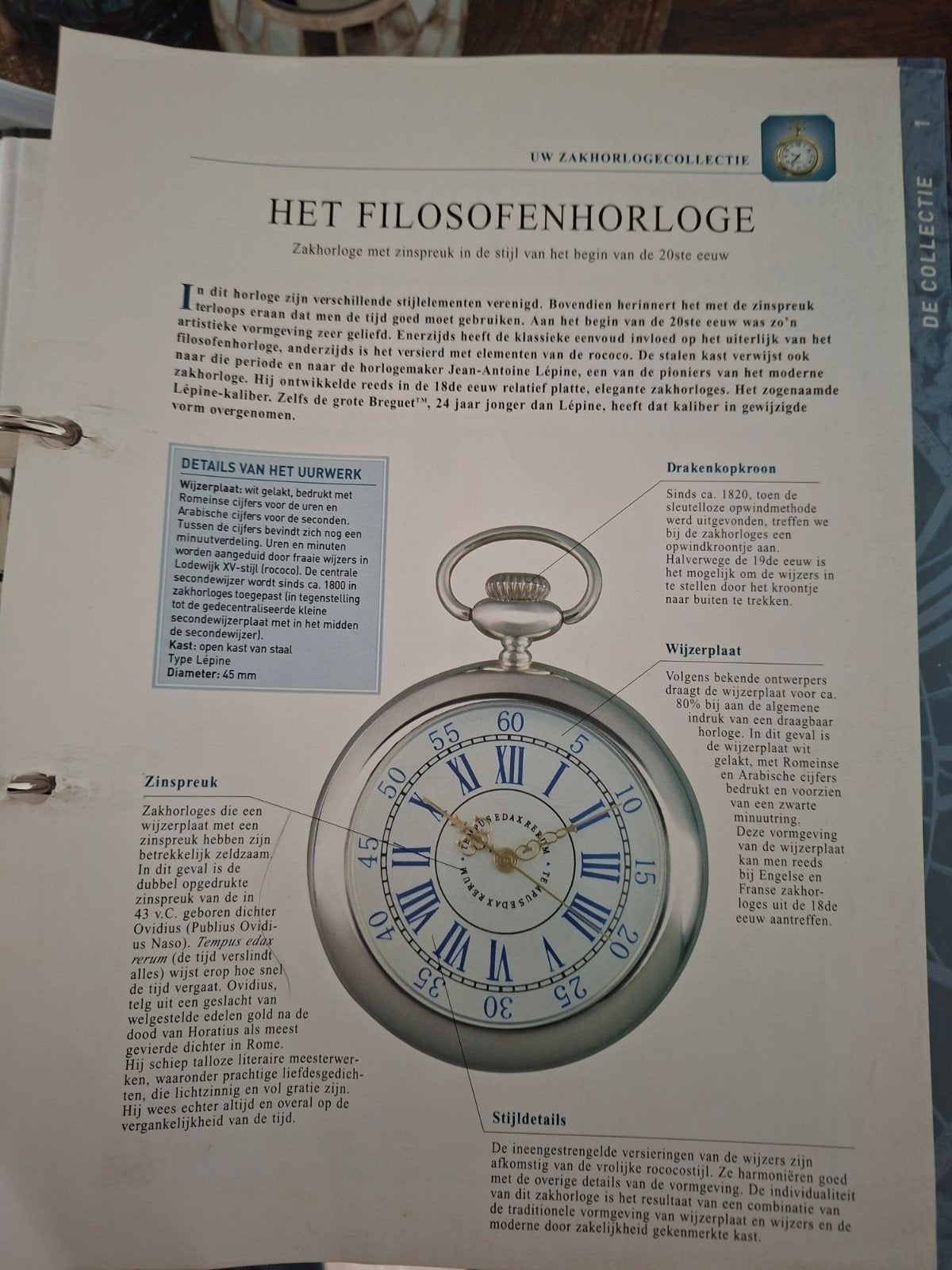 Zakhorloge collectie, Ophalen of Verzenden, Zo goed als nieuw