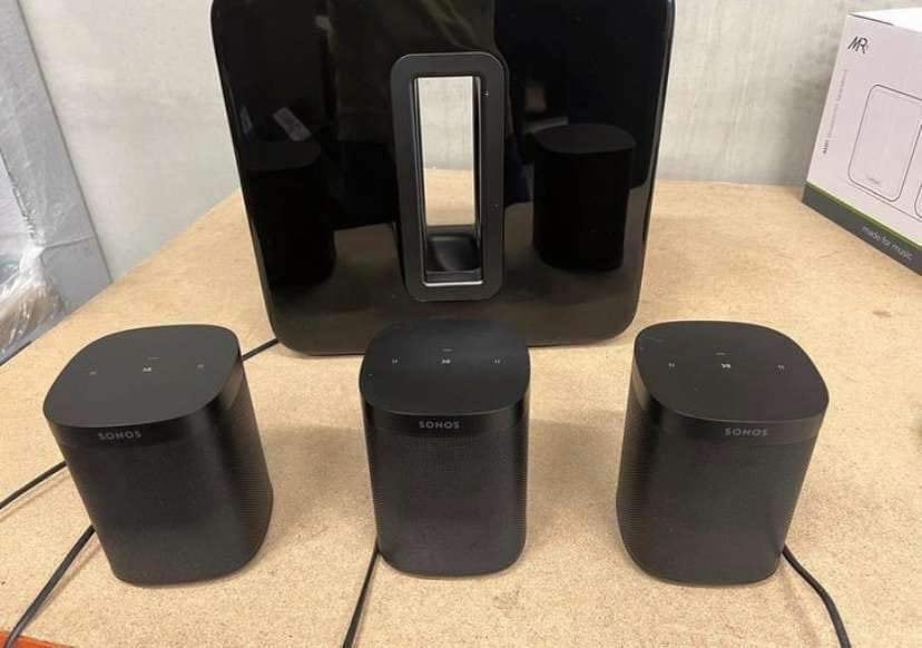 Sonos Sub Gen 3 + 3x Sl Boxen., Ophalen of Verzenden, Zo goed als nieuw, Subwoofer, Sonos