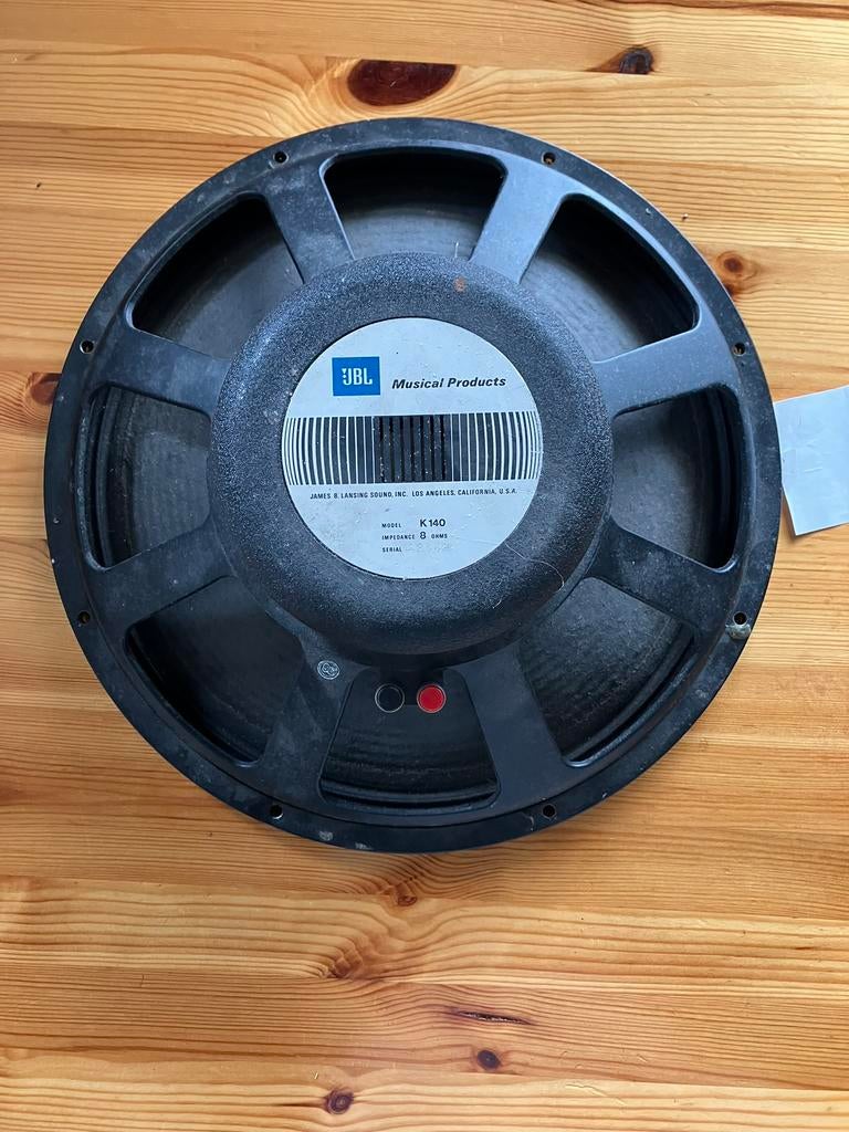 Diverse jbl alnico drivers o.a. k140, Audio, Tv en Foto, Luidsprekers, Ophalen, Gebruikt, JBL, 120 watt of meer