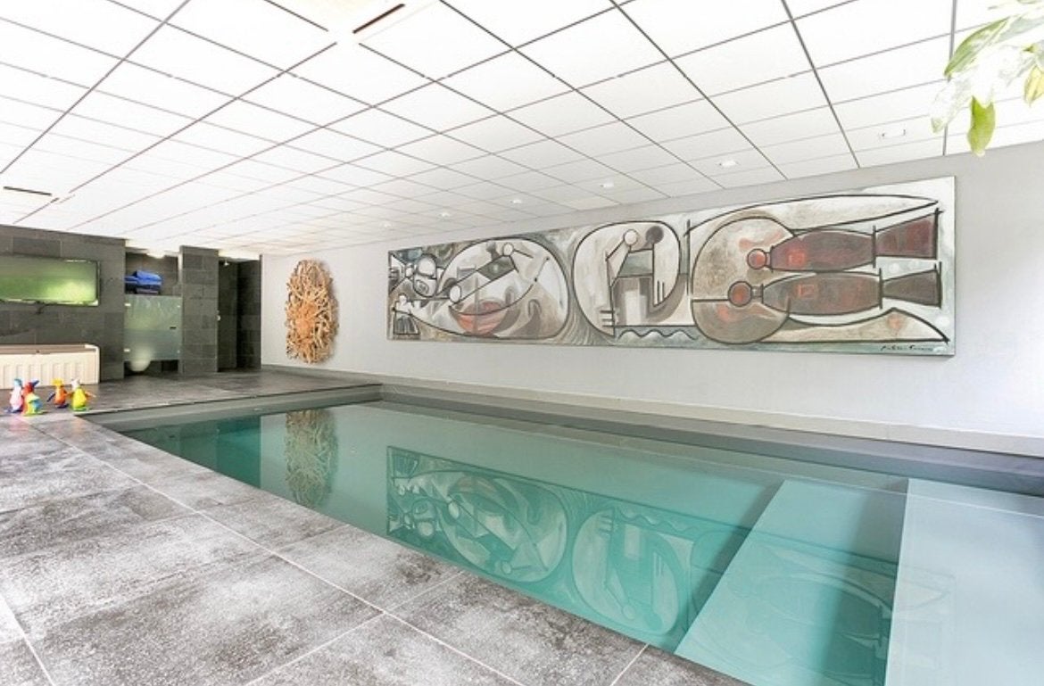 UNIEK schilderij ong 750cm x 160cm Rob van Trier, Ophalen