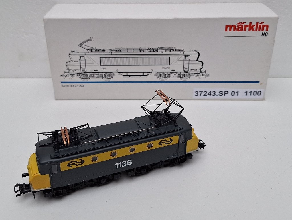 Märklin 37243.SP01 NS 1136 sound origineel Märklin, Hobby en Vrije tijd, Modeltreinen | H0, Wisselstroom, Locomotief, Nieuw, Ophalen of Verzenden