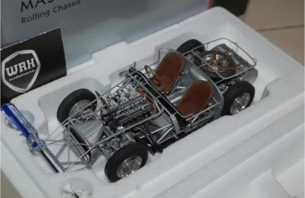 1:18 MASERATI 300S ROLLING CHASSIS CMC M-109 in doos WRH, Verzenden, Zo goed als nieuw, Auto, Overige merken