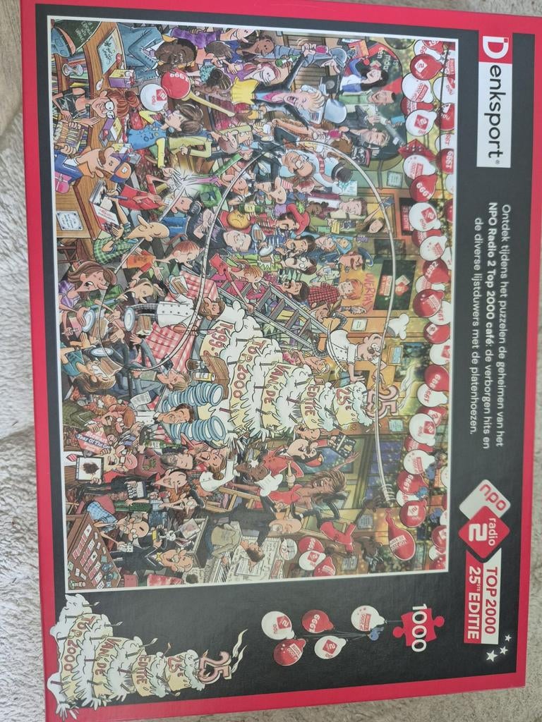 Top 2000 puzzel radio 2, Ophalen of Verzenden, 500 t/m 1500 stukjes