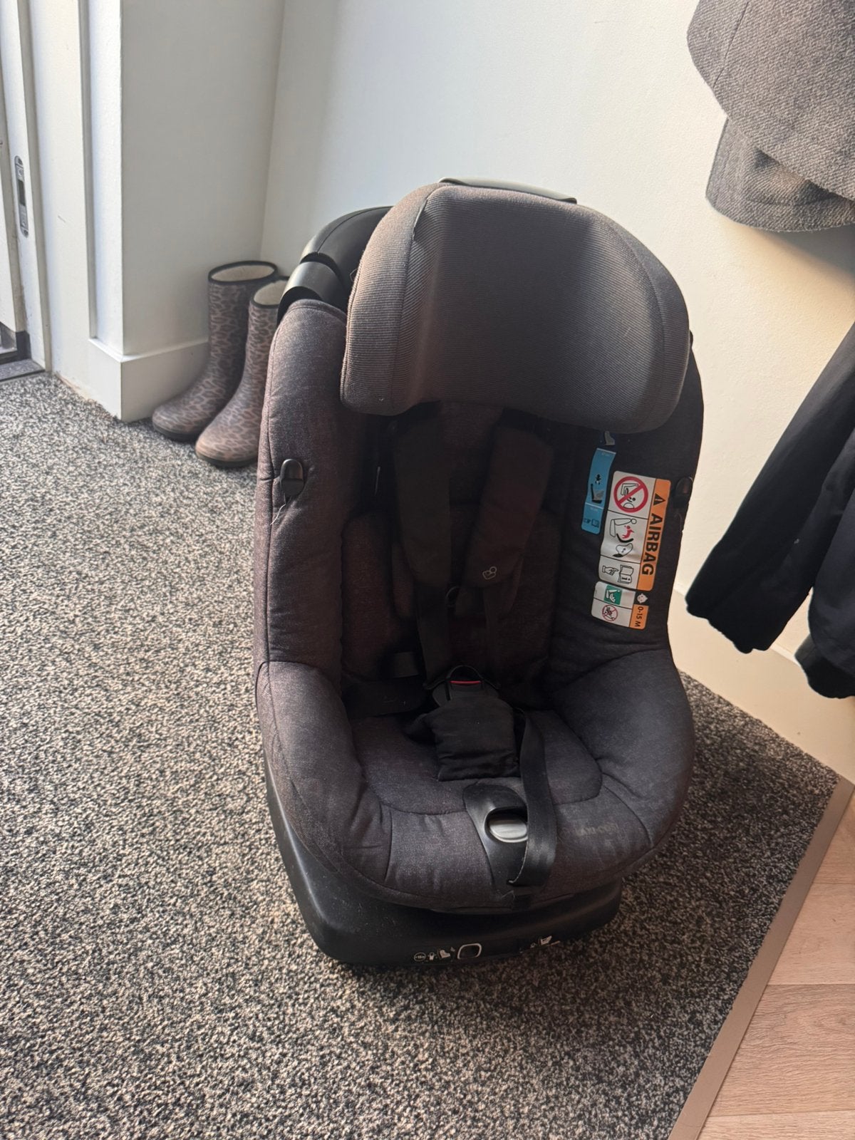 Maxi-Cosi AxissFix – 360 draaibaar autostoeltje met ISOFIX, Ophalen, Verstelbare rugleuning, Zo goed als nieuw, 9 t/m 36 kg