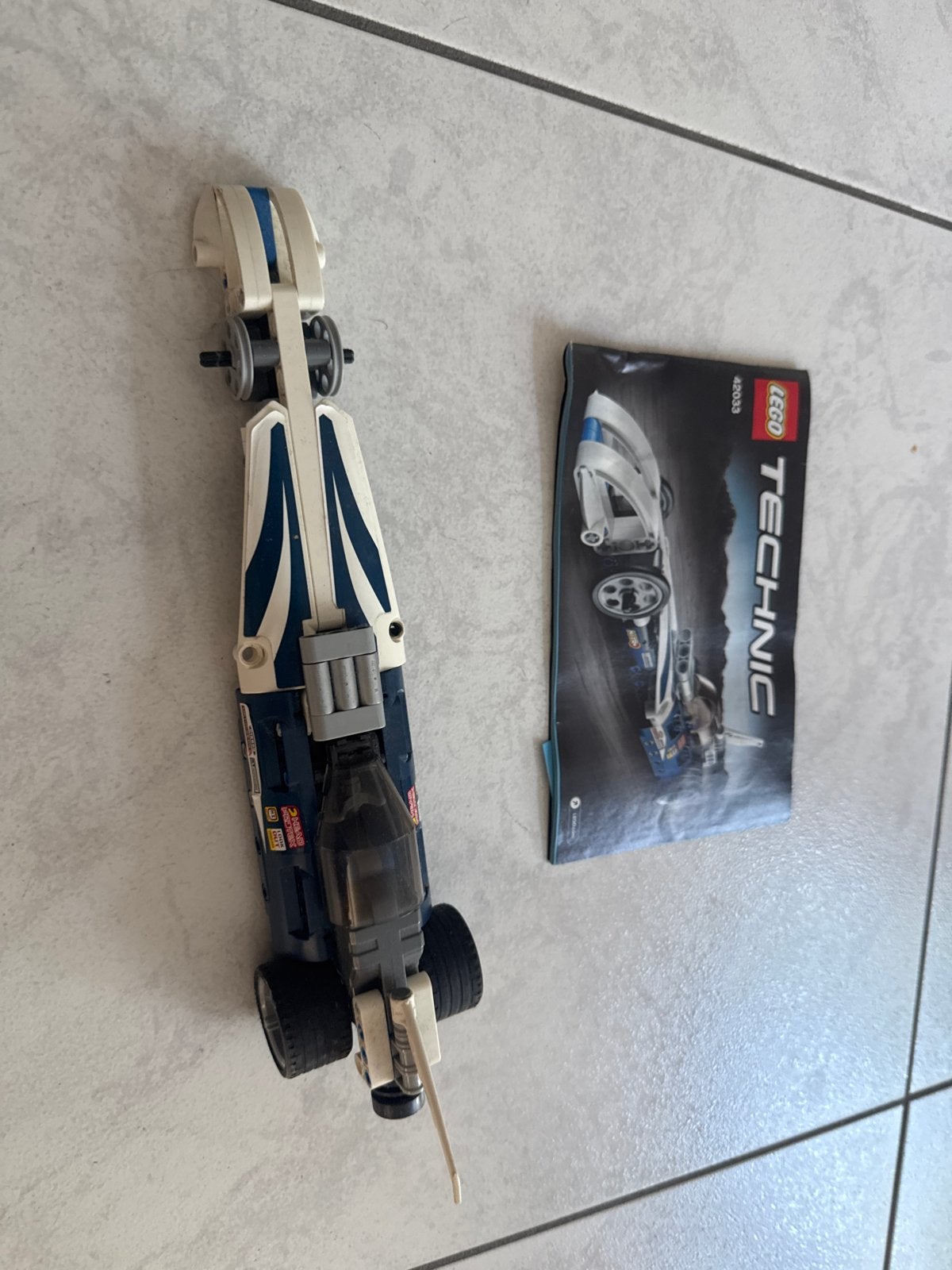 LEGO Technic 42033: Record Breaker met handleiding, Ophalen, Gebruikt, Overige merken