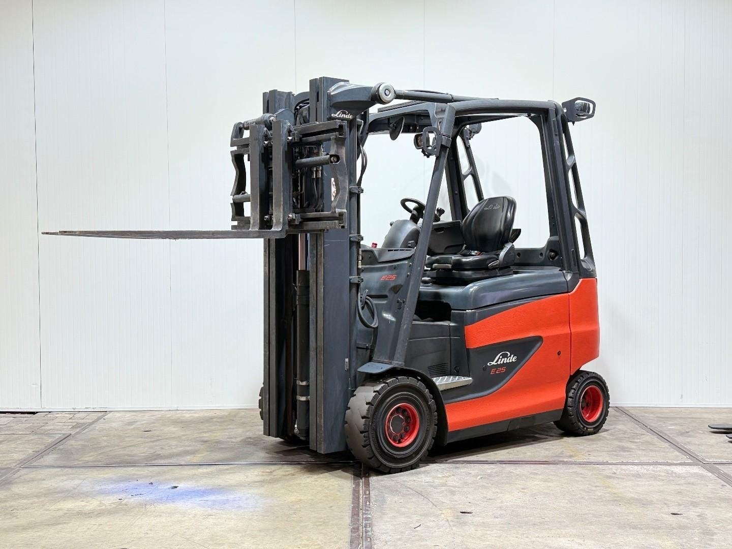 Linde E25-600 2021! 3000UUR! Triplex Vorkversteller Sideshif