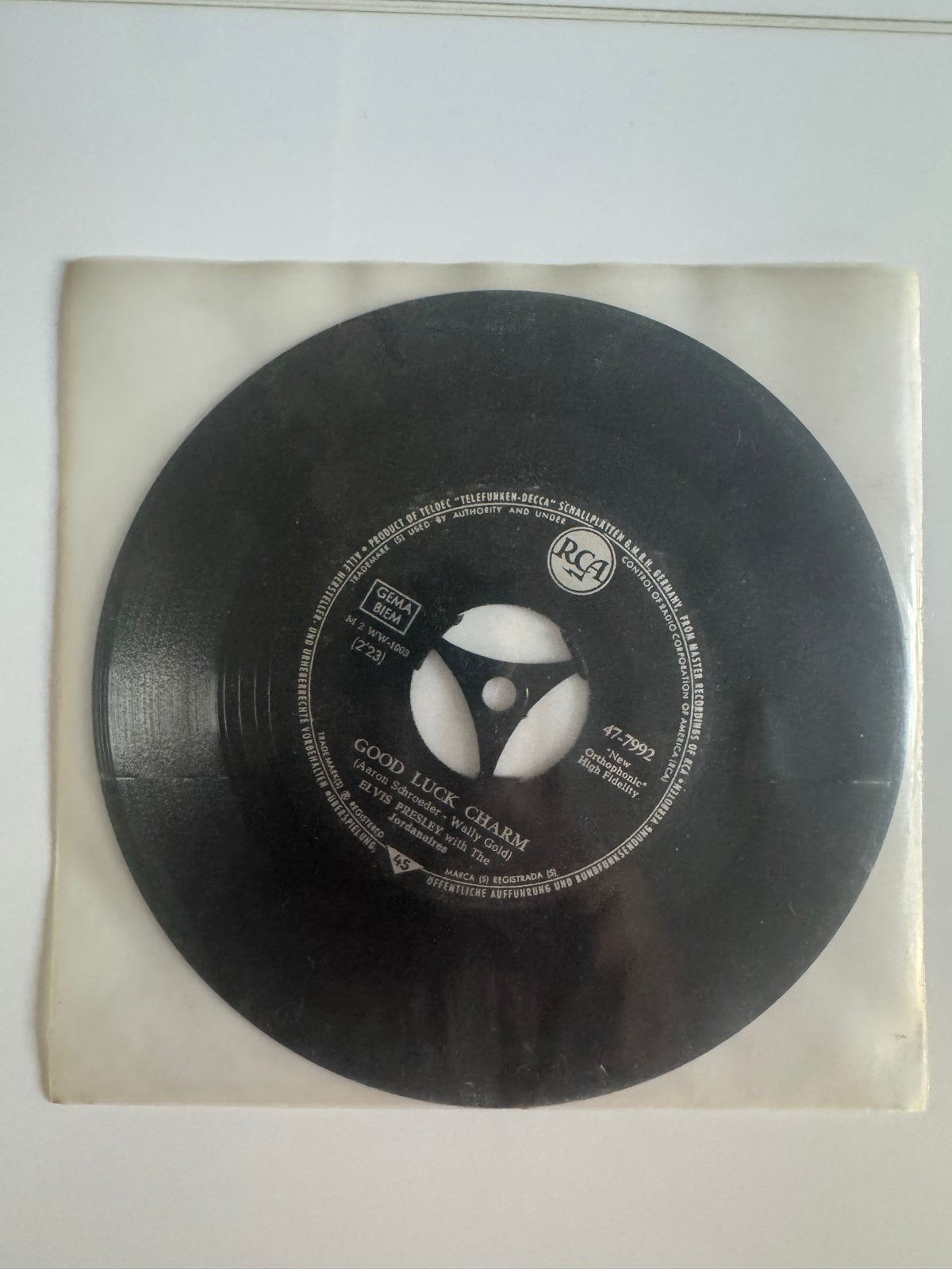 Elvis Presley - Good Luck Charm (Vinyl Single), Cd's en Dvd's, Gebruikt, 7 inch, Ophalen of Verzenden, Pop