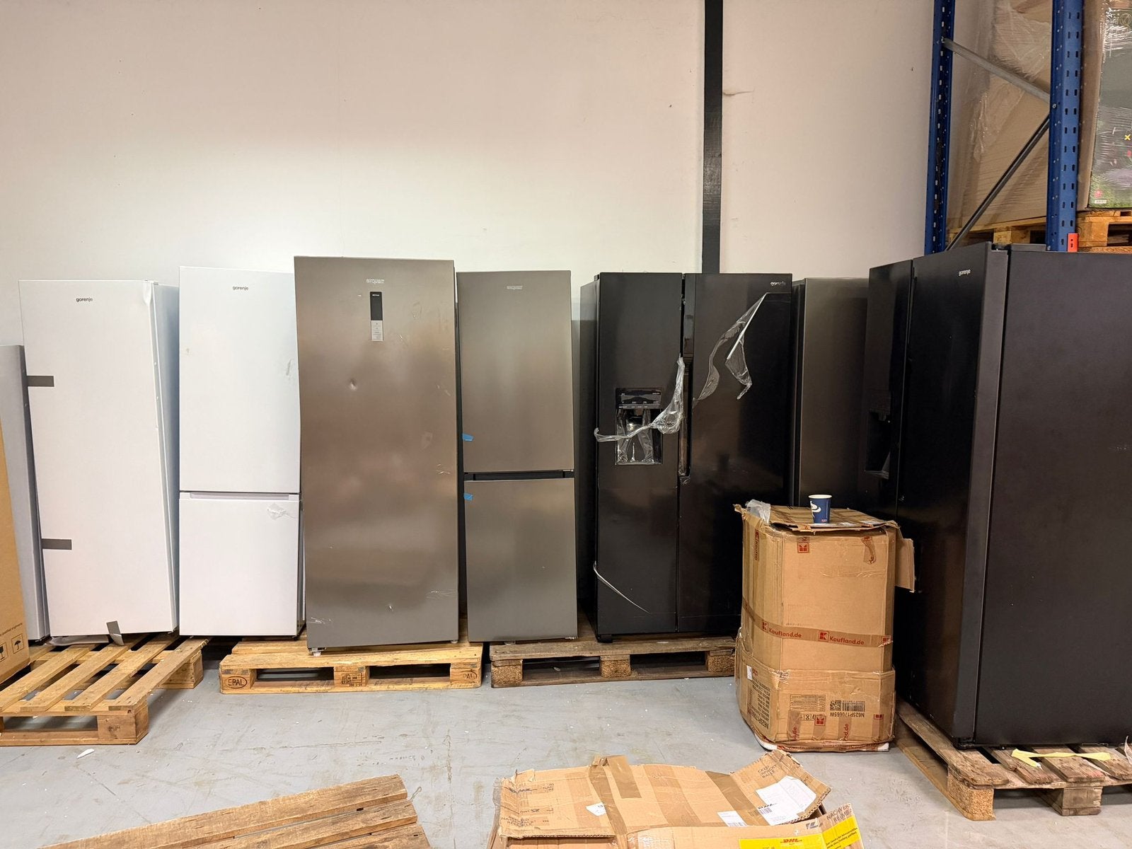 Magazijnopruiming – Grote Partij Huishoud, Zonder vriesvak, 200 liter of meer, 60 cm of meer, 160 cm of meer