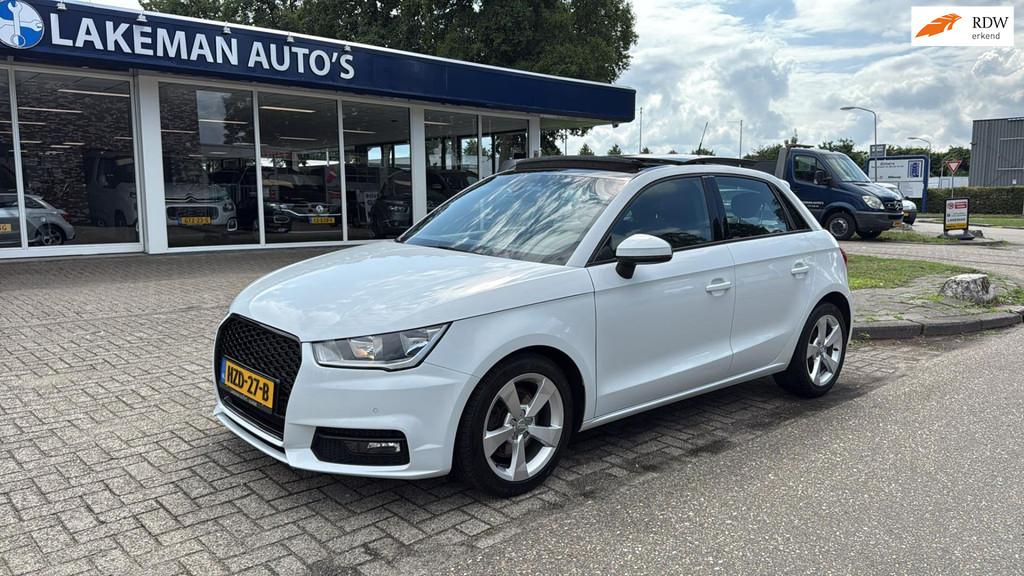 Audi A1 SPORTBACK 1.4 TFSI Sport S line Edition Pano Navi Sp, Auto's, Voorwielaandrijving, 125 pk, Euro 6, Wit