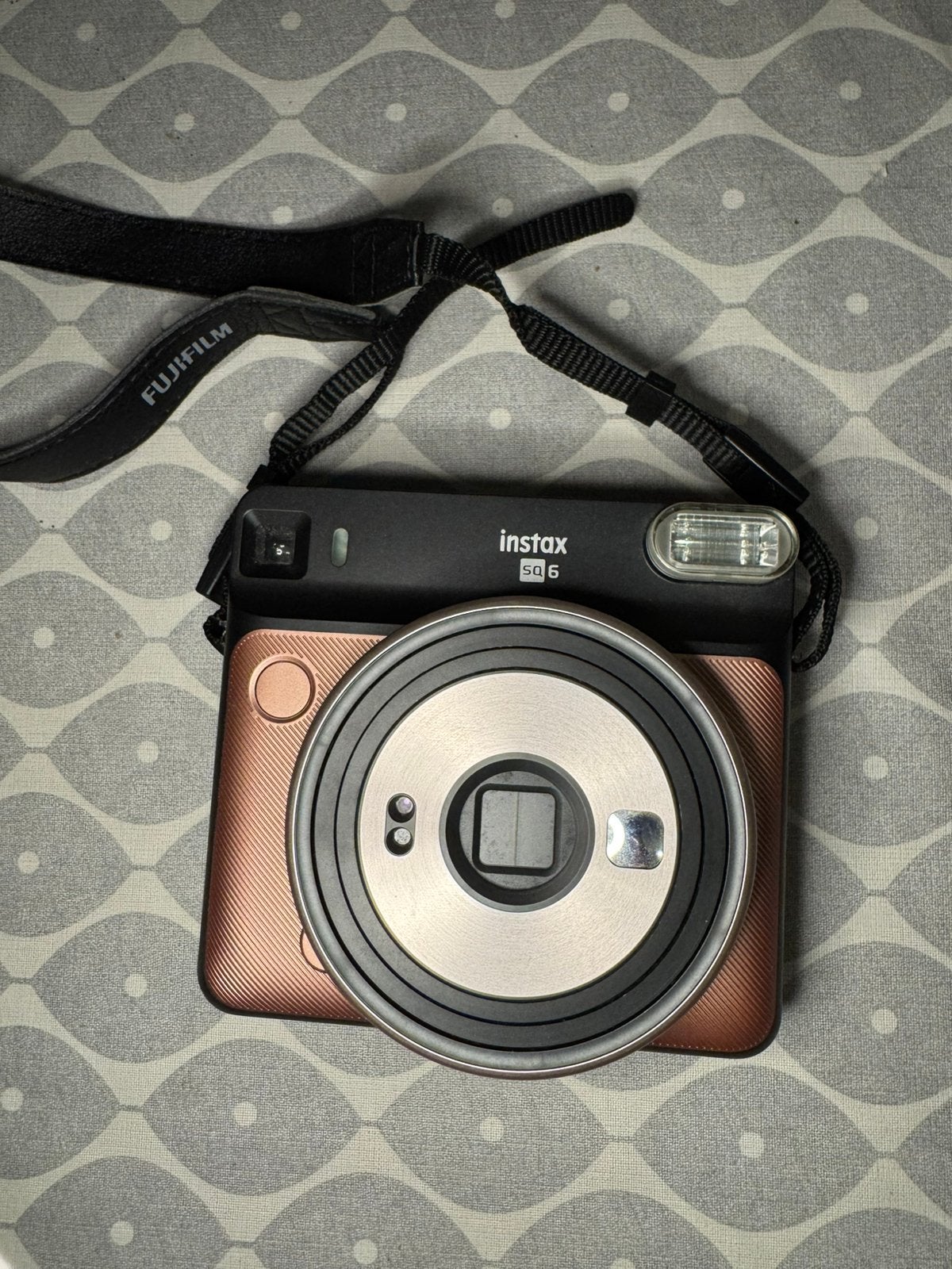 Fujifilm Instax SQ6 Gold Blush – Zo goed als nieuw, Ophalen of Verzenden, Zo goed als nieuw, Polaroid, Fuji
