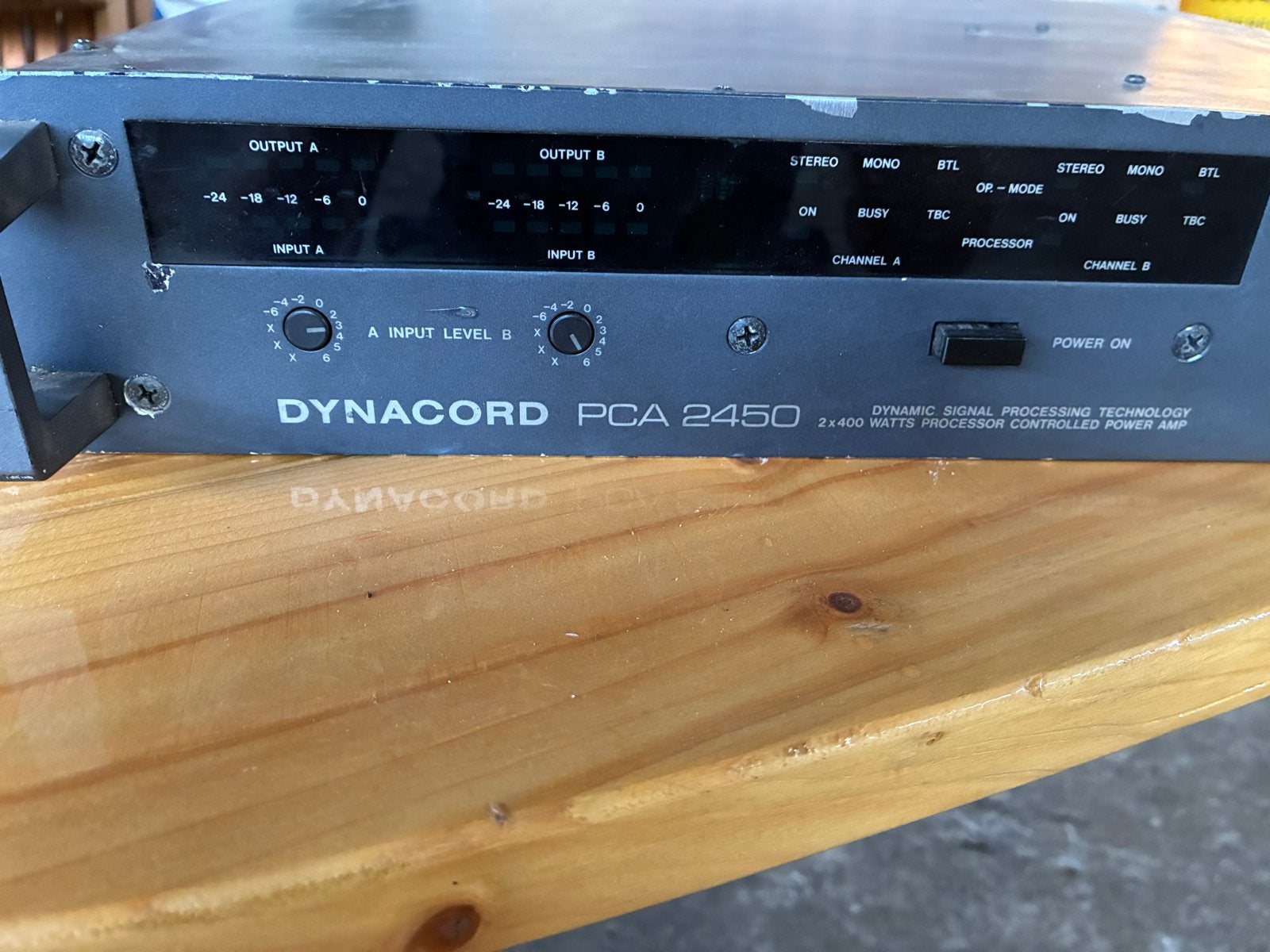 Dynacord PCA 2450 Eindversterker, Ophalen, Gebruikt, 100 watt of meer