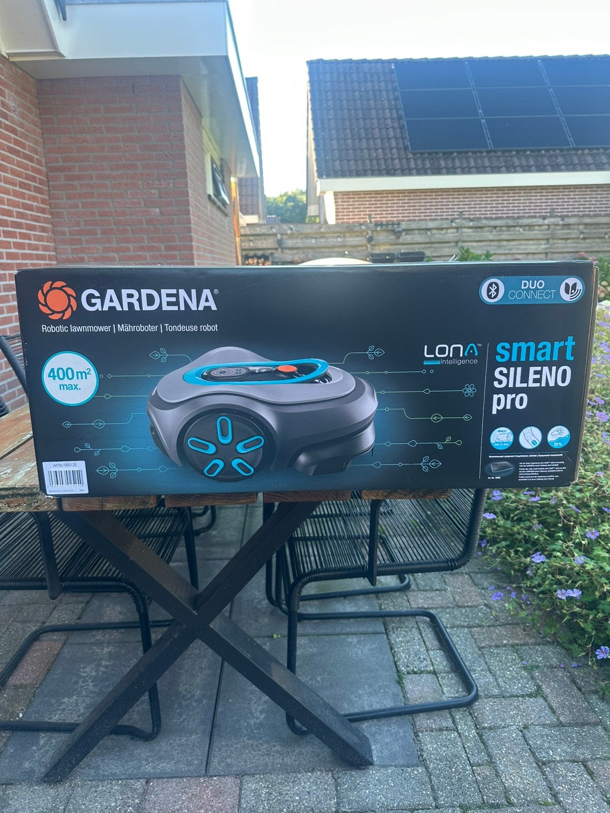 Nieuwe Gardena Smart Sileno Pro, Tuin en Terras, Ophalen, Nieuw, Minder dan 20 cm, Met regensensor