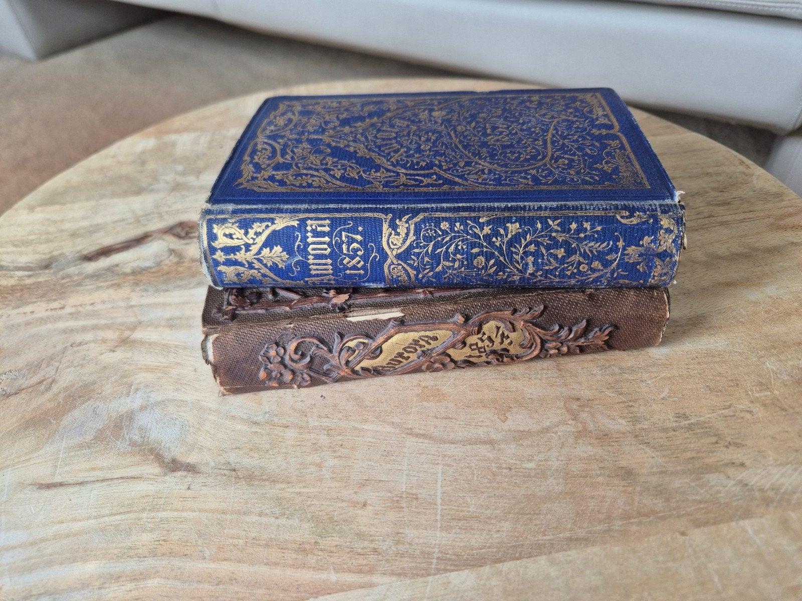 Aurora Jaarboekjes 1954 en 1957 - Vintage Boeken, Ophalen, Onbekend