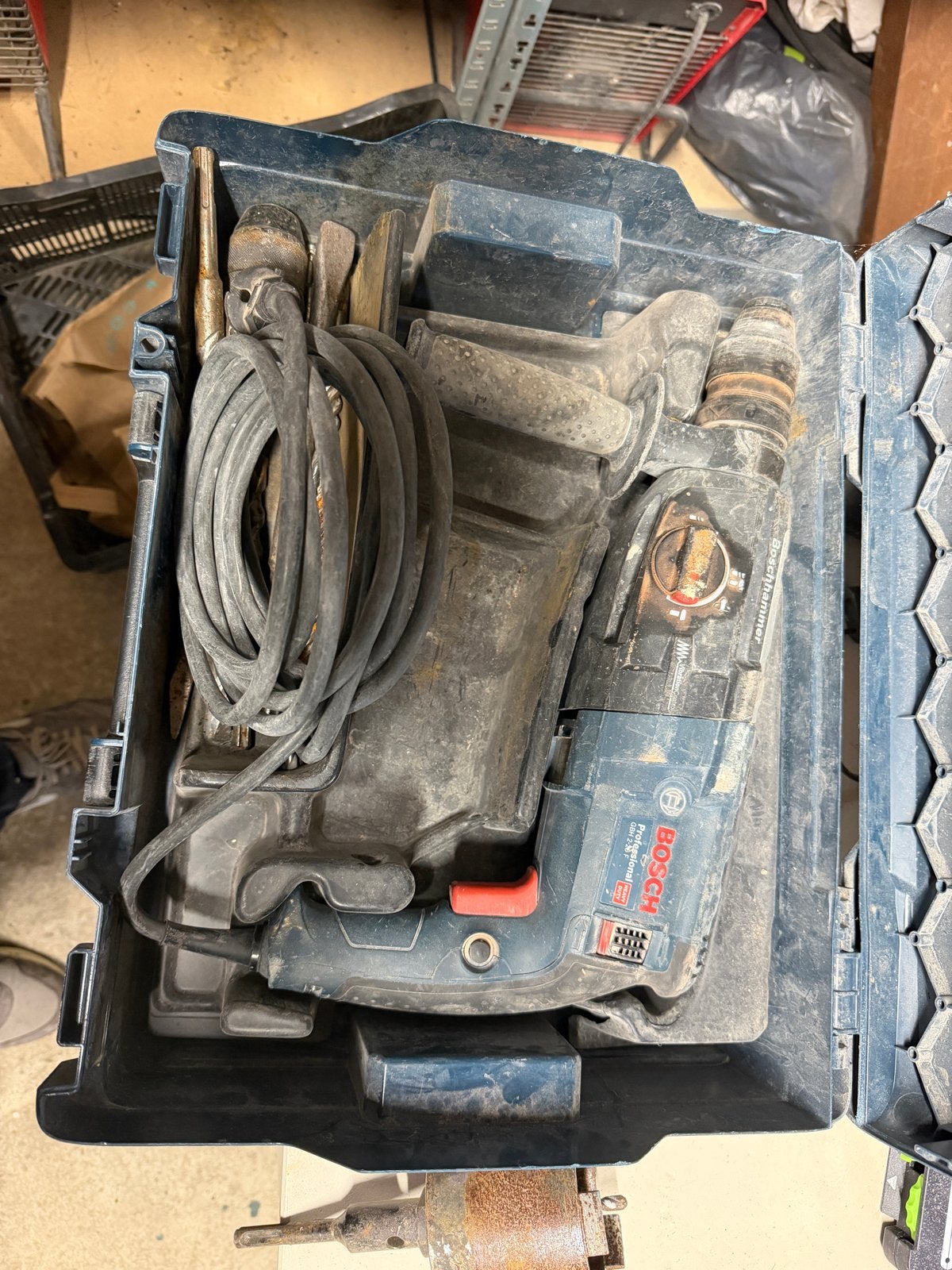Bosch Professional Boorhamer GBH 2-28 F - Zo goed als nieuw, Ophalen, 600 watt of meer, Boor- en/of Breekhamer, Zo goed als nieuw