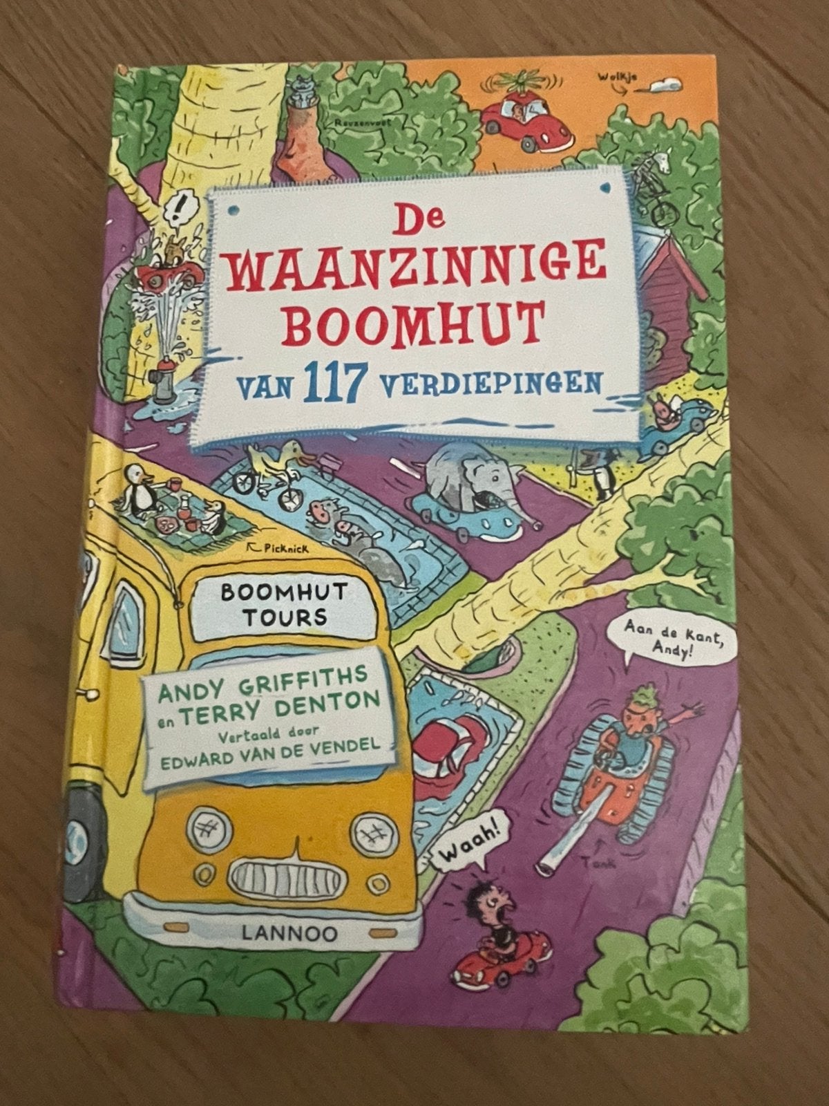 Terry Denton - De waanzinnige boomhut van 117 verdiepingen, Gelezen, Terry Denton; Andy Griffiths, Fictie algemeen, Ophalen of Verzenden
