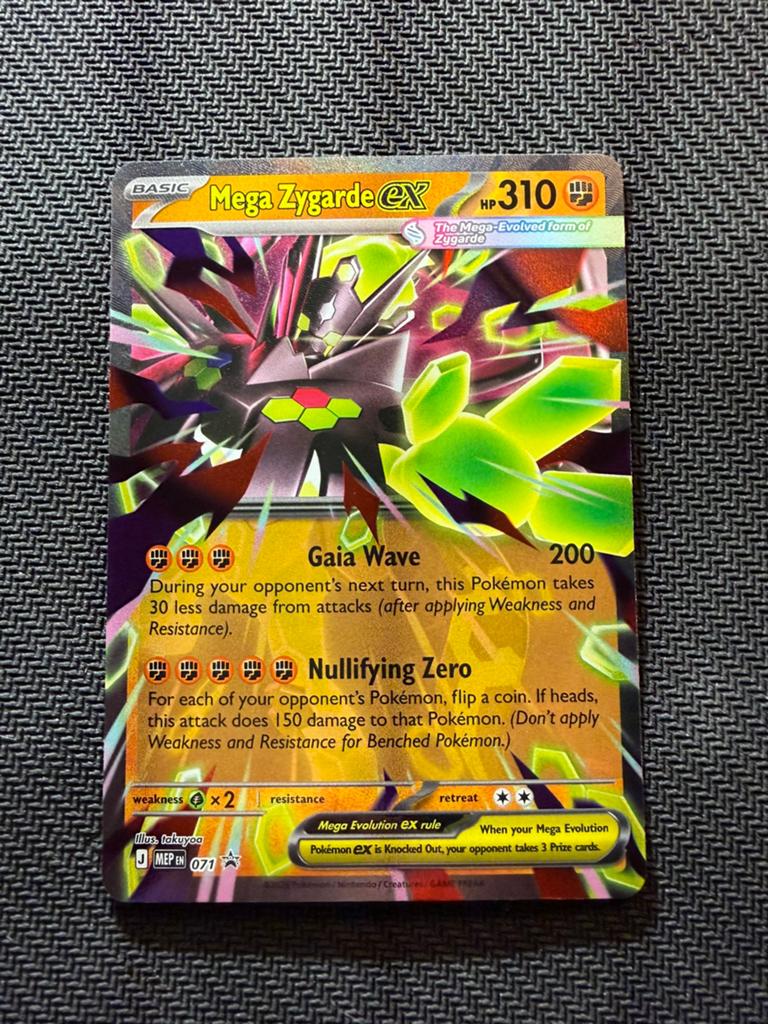 Mega Zygarde EX 71 PROMO Pokemon, Hobby en Vrije tijd, Verzamelkaartspellen | Pokémon, Ophalen, Nieuw, Losse kaart