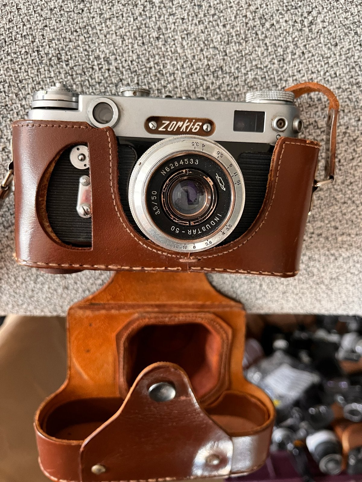 Vintage camera collectie: Zorki, Agfa, Canon, Nikon, Minolta, Ophalen, Gebruikt, Compact, Overige Merken