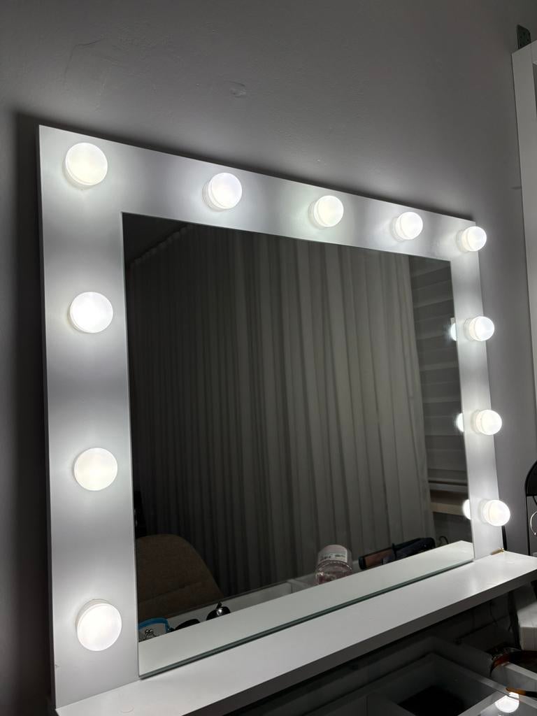 Make up tafel lamp, Ophalen of Verzenden, Zo goed als nieuw, 50 tot 100 cm, Minder dan 100 cm