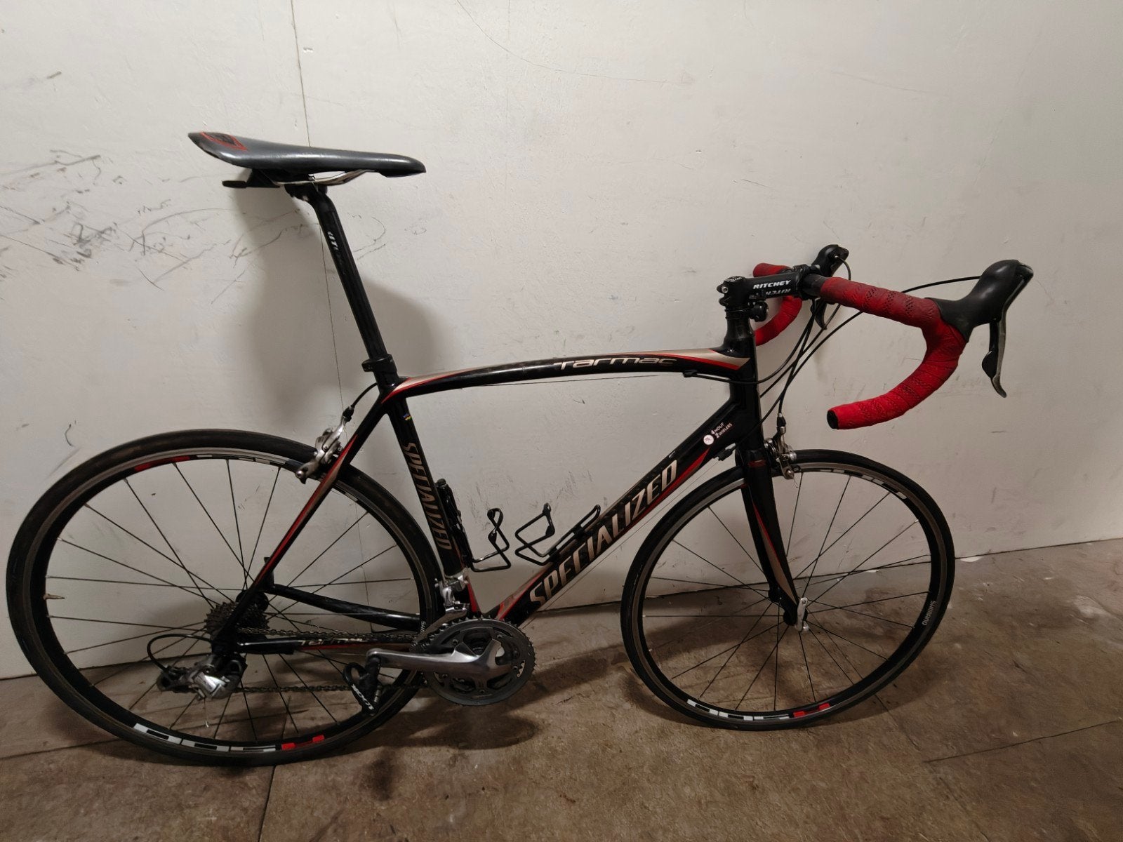 Specialized Tarmac racefiets, 28 inch, Gebruikt, Carbon, 15 tot 20 versnellingen