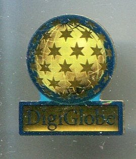 Digiglobe koper PIN ( BLAD8_827), Verzenden, Zo goed als nieuw, Merk, Speldje of Pin