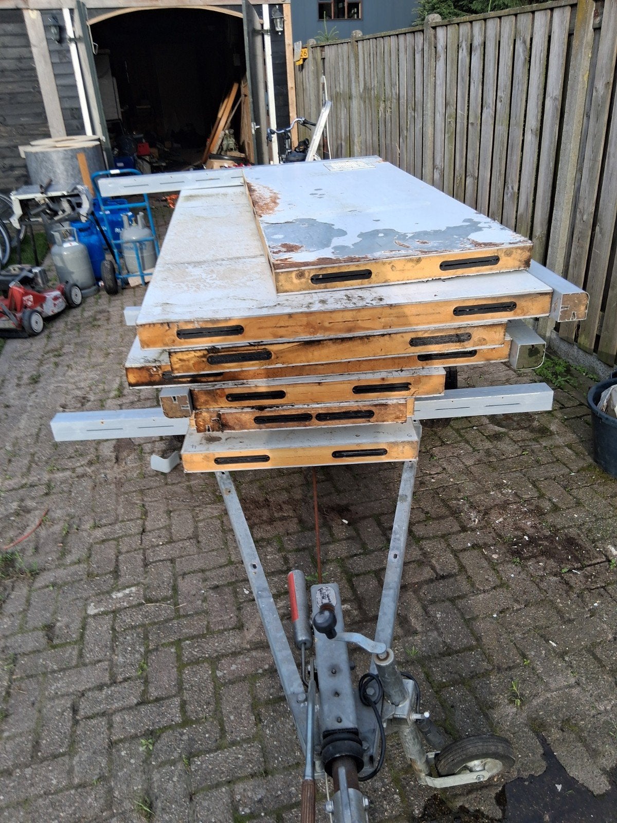 Koelcel / Koelaanhanger project (150x300), Ophalen, Gebruikt