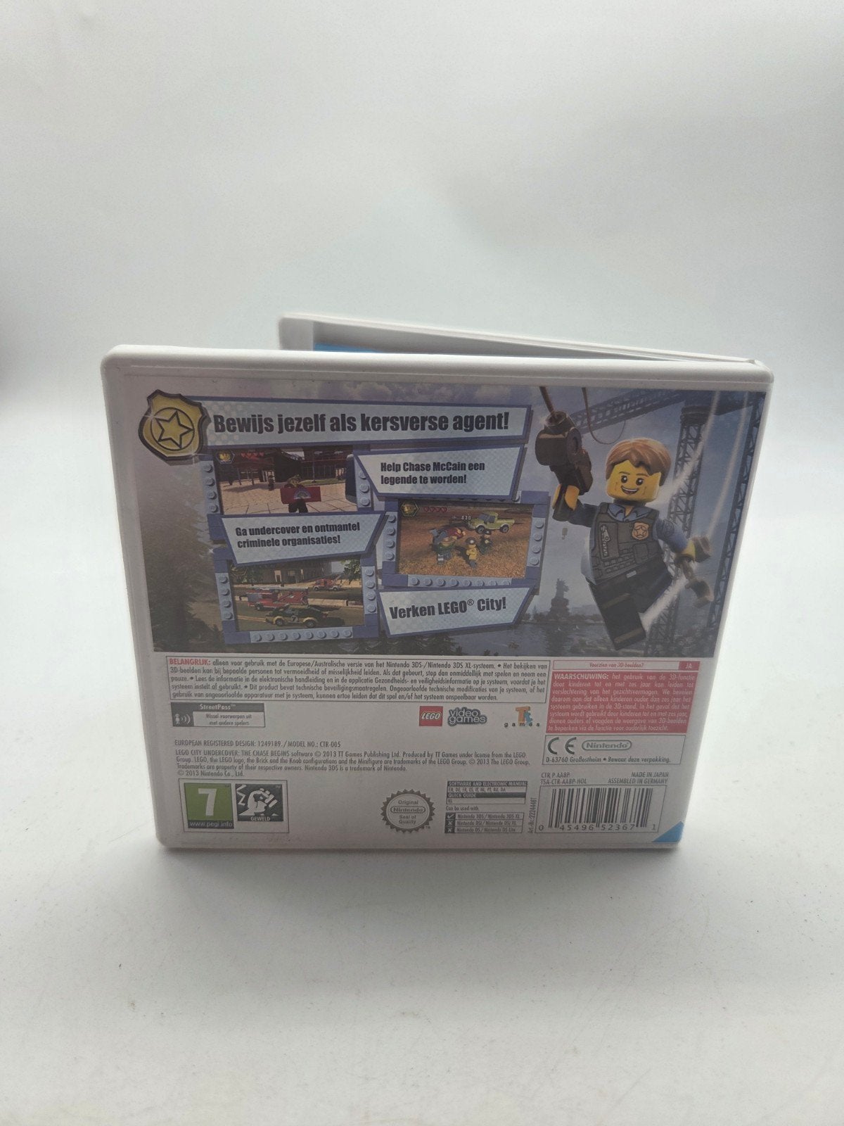 Lego City Undercover: The Chase Begins - Nintendo 3DS, 1 speler, Nintendo of Europe GmbH, Herriotstrasse 4, 60528 Frankfurt am Main, Duitsland