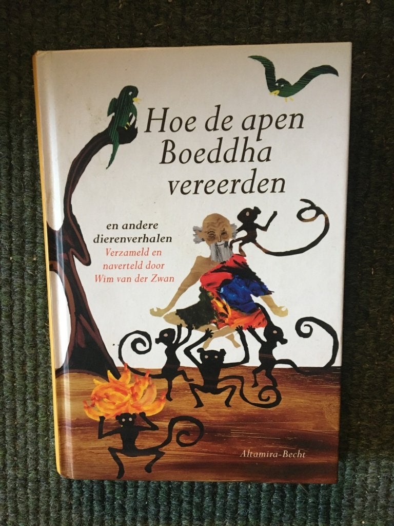 Hoe apen de Boeddha vereerden ; Wim van der Zwan #Sprookjes, Boeken, Ophalen of Verzenden, Zo goed als nieuw, Wim van der Zwan