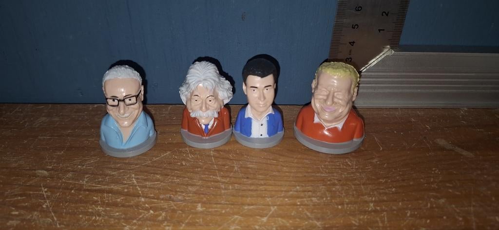 Vandaag inside poppetjes set van 4 (3526), Verzamelen, Indentity, Actiefiguur of Pop, ., Ophalen of Verzenden