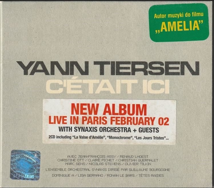 Yann Tiersen - C'était Ici - 2CD Slipcase, Ophalen of Verzenden, 2000 - 2009, Zo goed als nieuw
