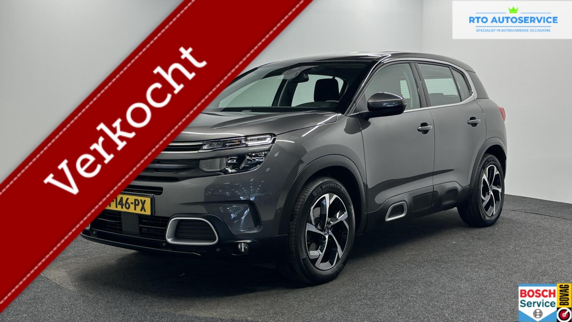 Citroen C5 Aircross 1.2 PureTech Business CAMERA NAVI CARPLA, Auto's, Gebruikt, Euro 6, 1199 cc, Met garantie (alle)
