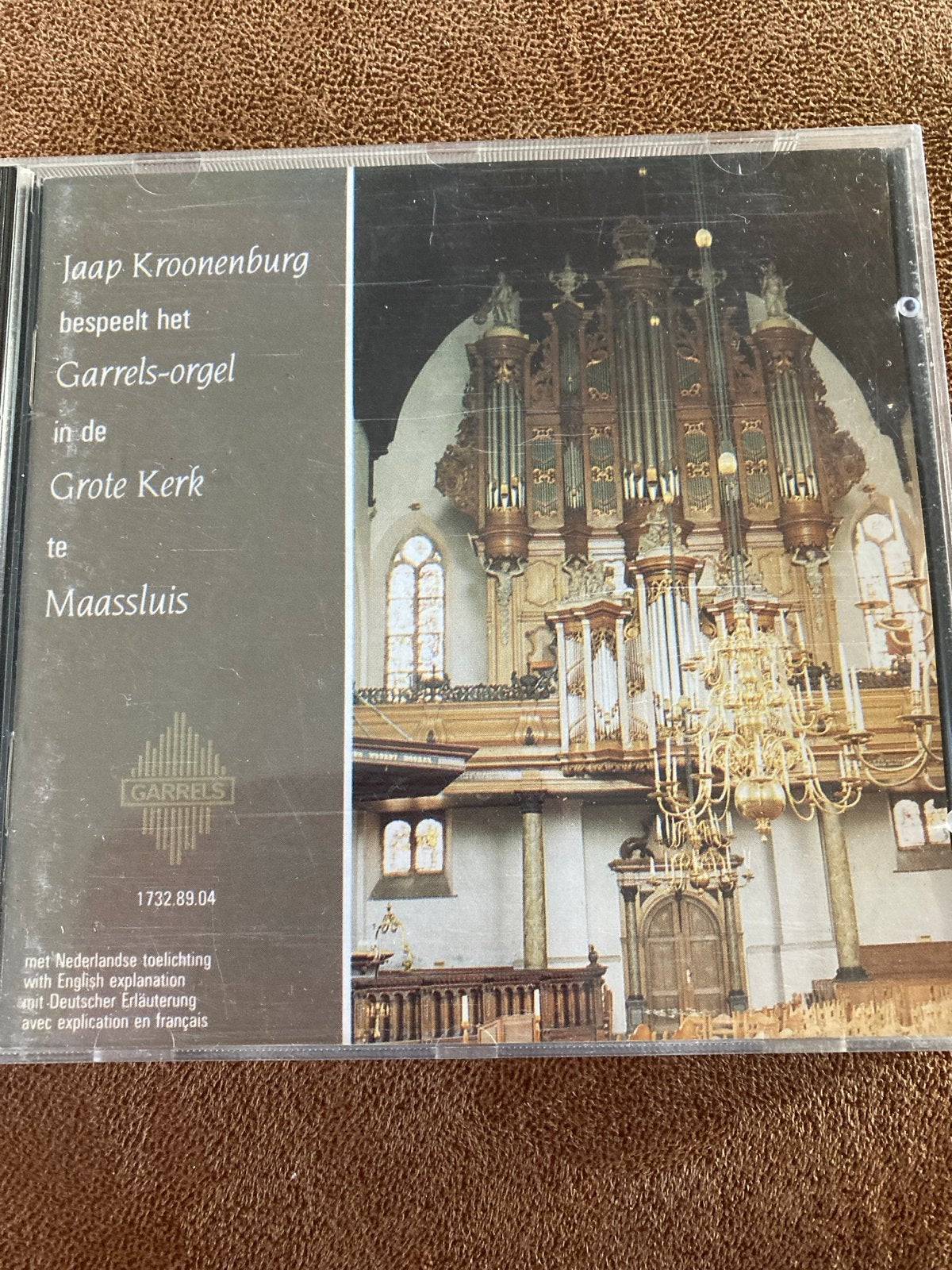 Jaap Kroonenburg bespeelt het Garrels-orgel Grote Kerk Maass, Gebruikt, Overige typen, Ophalen of Verzenden, Inclusief boekje