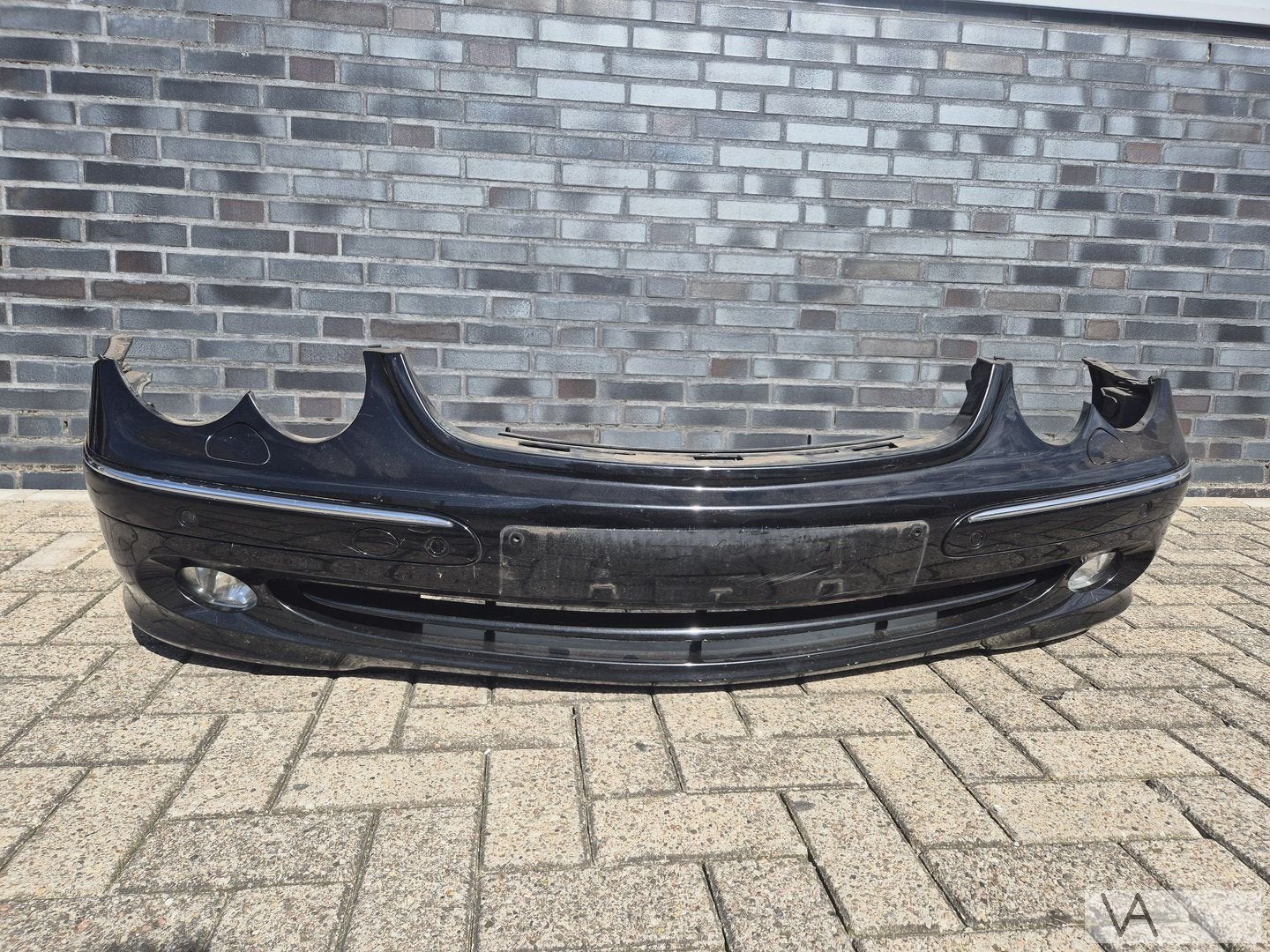 Voorbumper van Mercedes CLK klasse W209 2002 - 2009 met pdc, Gebruikt, -, Voor, Ophalen of Verzenden