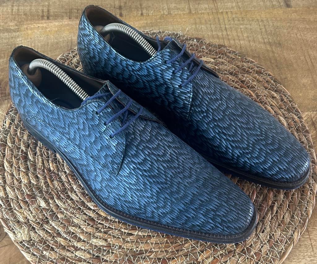 Floris van Bommel mt 8 H, Blauw, Nieuw, Ophalen of Verzenden, Veterschoenen