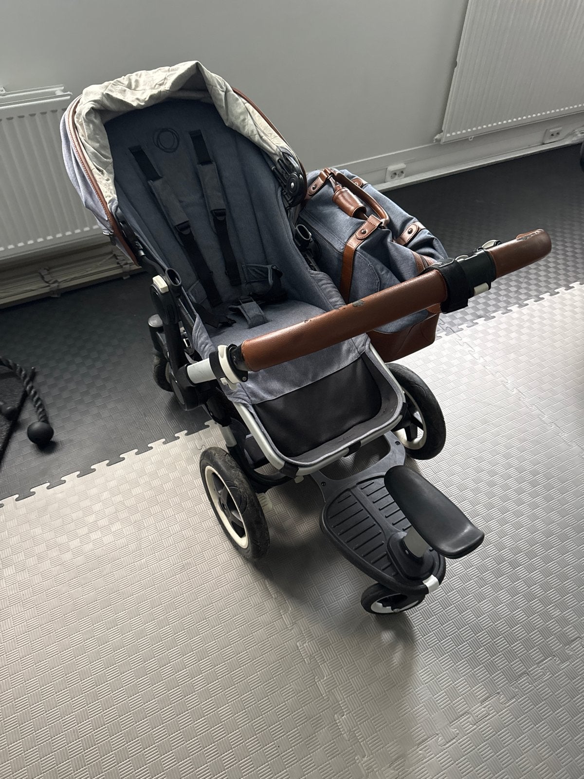 Bugaboo Donkey Duo kinderwagen met accessoires, Gebruikt, Ophalen of Verzenden, Combiwagen, Duowagen