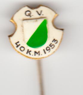 QV 40 km. 1953, Verzenden, Zo goed als nieuw, Overige onderwerpen