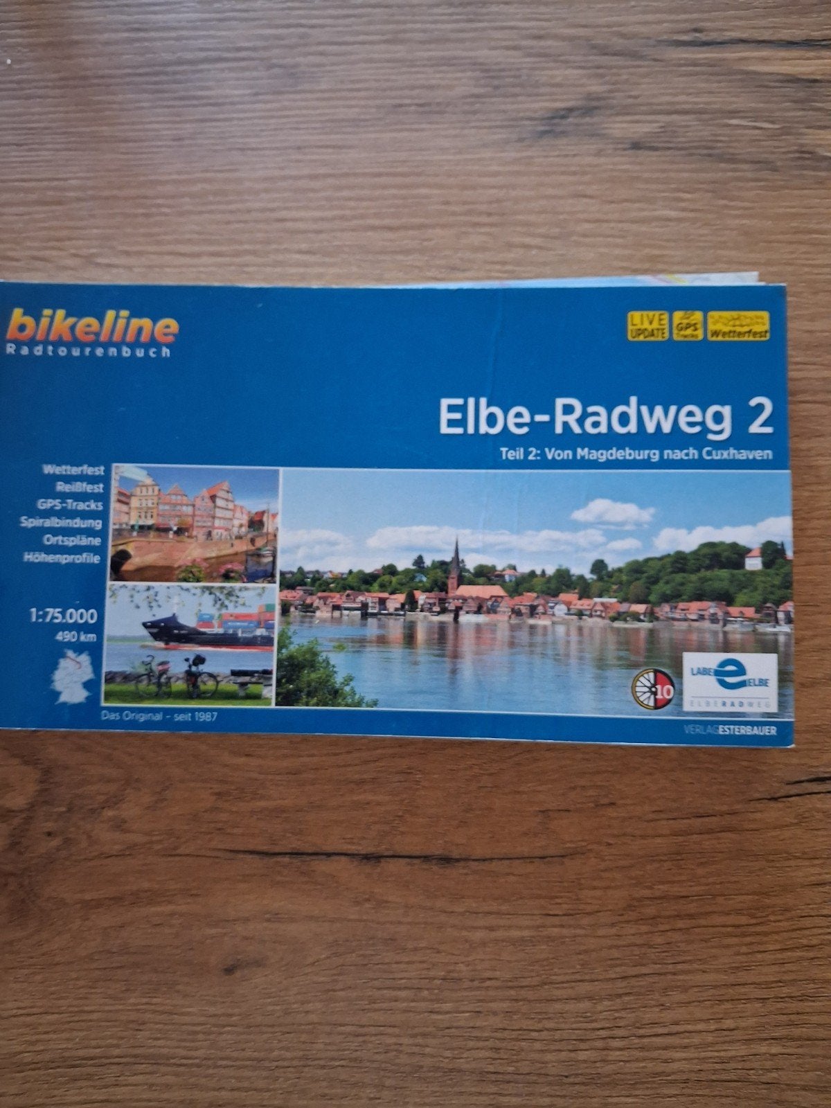 Bikeline Elbe-Radweg 2: Magdeburg - Cuxhaven Fietsgids, Boeken, Ophalen of Verzenden