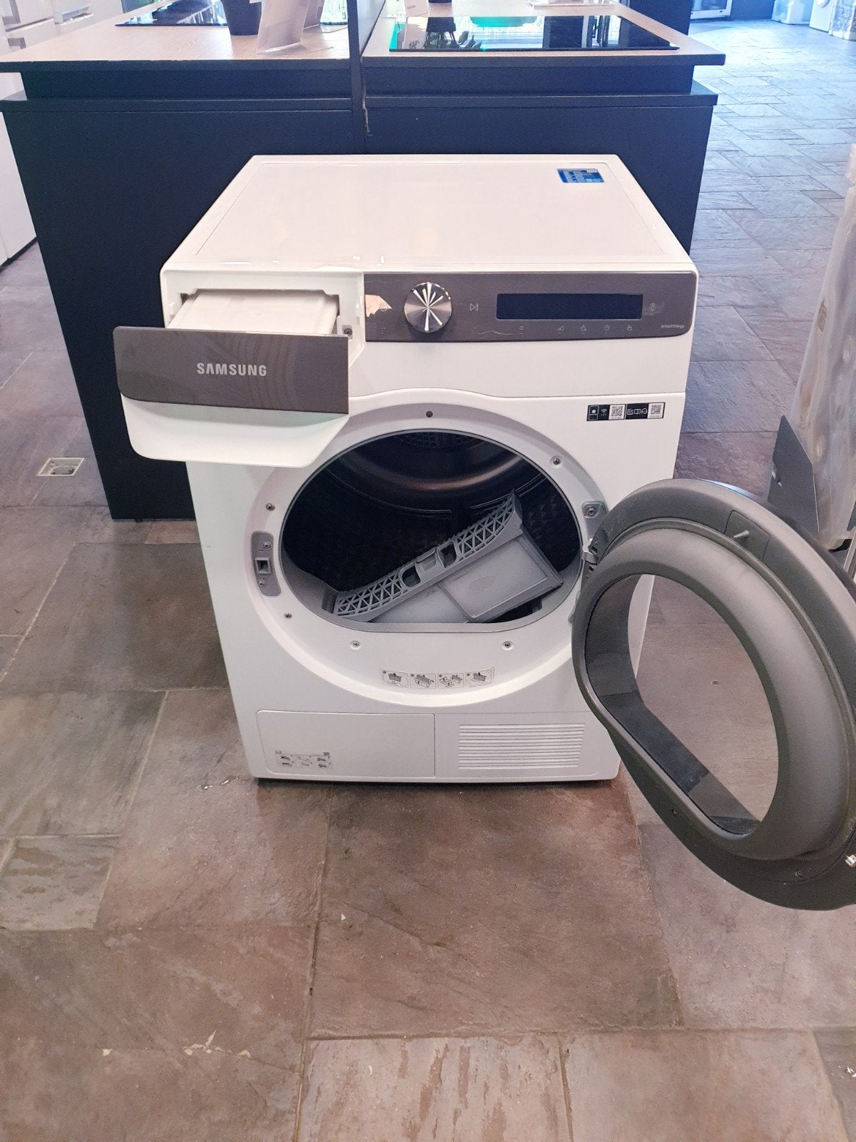 warmtepomp droger Samsung 8kg 5000Serie A+++ 1JAAR Garantie, 6 tot 8 kg, Overige typen, Refurbished, Ophalen of Verzenden